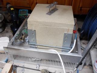 assembled        oven